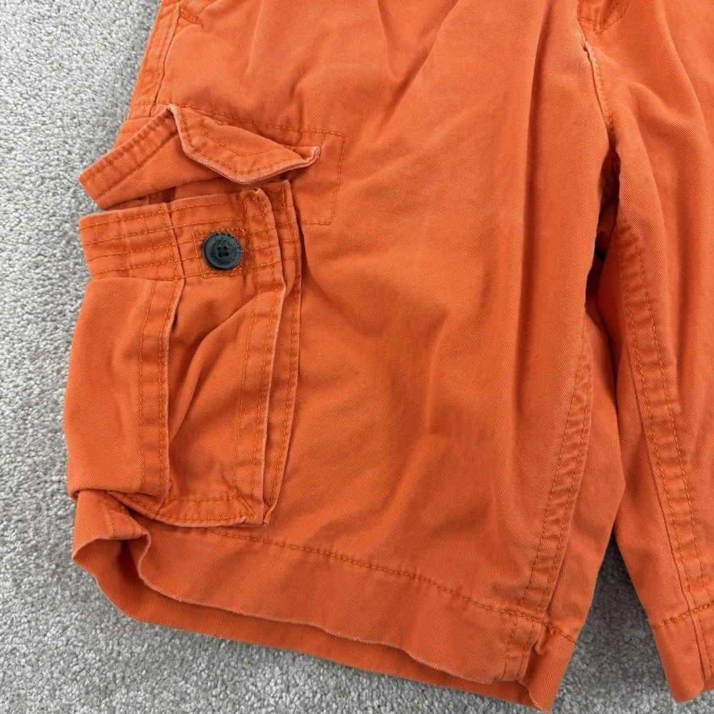 American‎ Eagle Cargo Shorts Orange Men's 30 Inseam 10